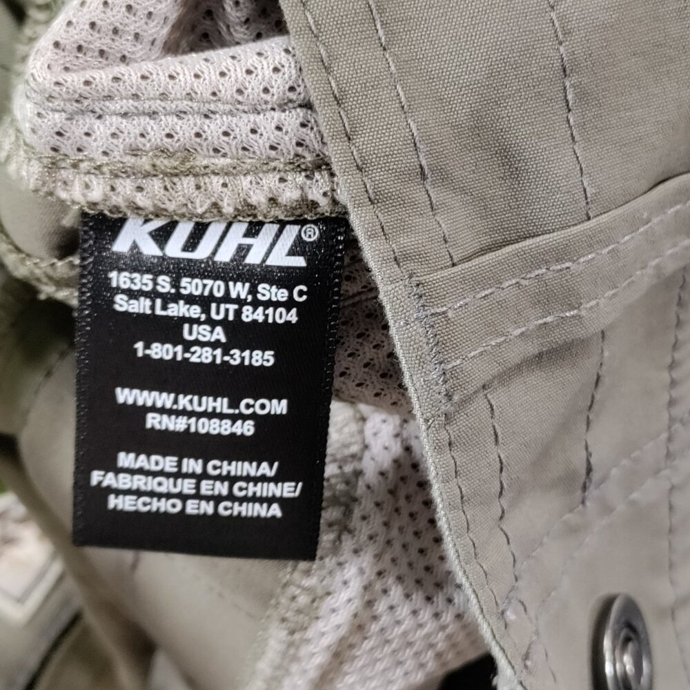 Kuhl Renegade SHORTS ONLY Mens 30 Brown Cargo Stretch Nylon 8in Inseam Hiking - Picture 6 of 11